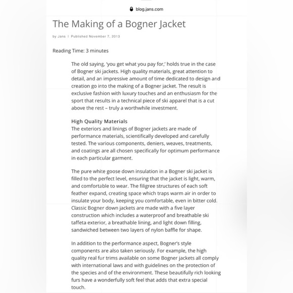 BOGNER Embroidered Winter Jacket Faux Fur Collar, Size 10, Unworn w/ Tag - Picture 12 of 13